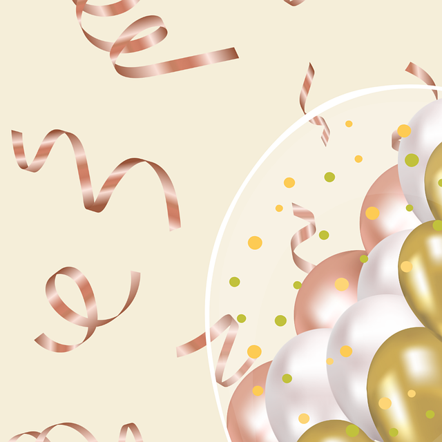 Free gifts balloons happy birthday illustration