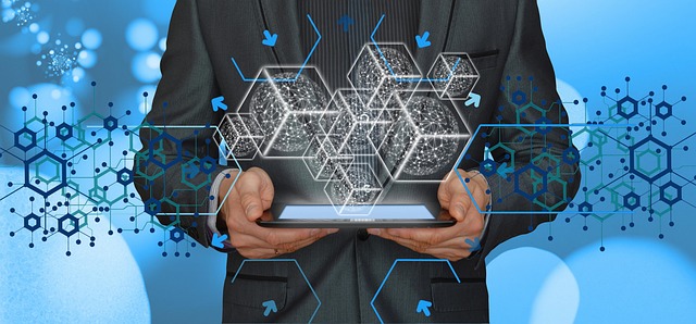 Blockchain, Data, Forretningsmand