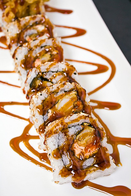 sushi, japanese, roll, cuisine, food, dish