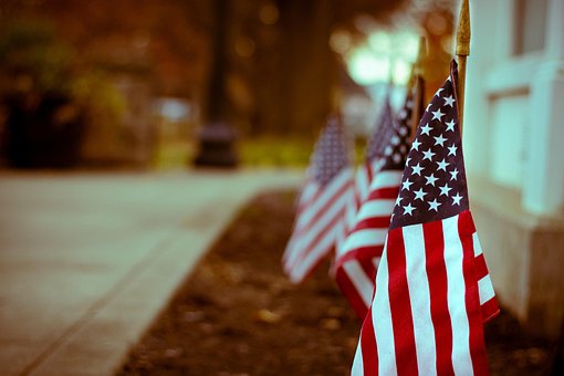 Vlag, Symbool, Amerika, Amerikaanse Vlag
