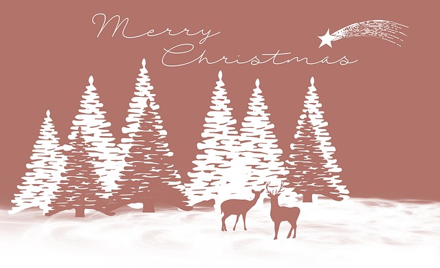 Free christmas motif christmas greeting christmas card merry christmas illustration