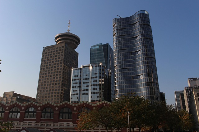Vancouver, Kanada, Skyline, Stadt