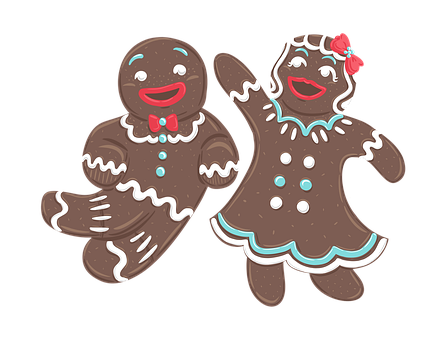 Free Gingerbread Cookies illustration and picture