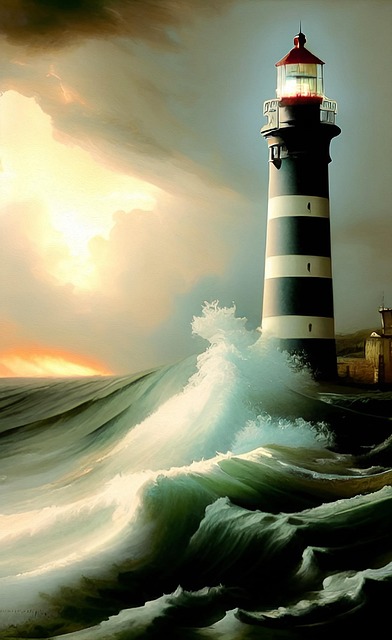 Download free HD stock image of Sea Ocean Free sea ocean waves illustration