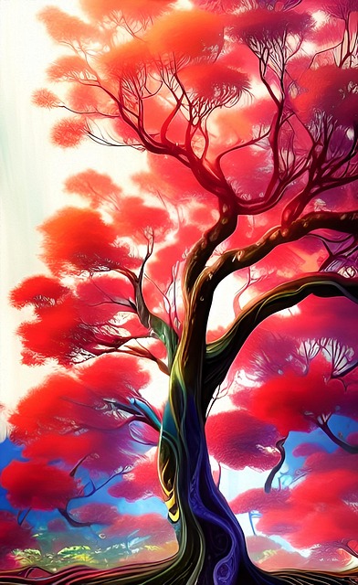 Download free HD stock image of Autumn Fall Free autumn fall tree illustration