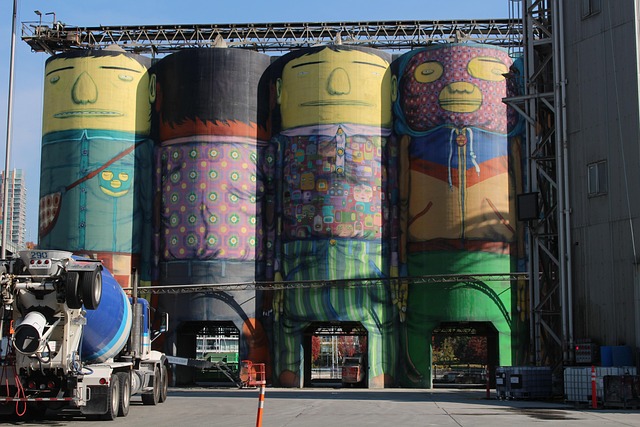 Granville, Silos, Hafen, Kanada