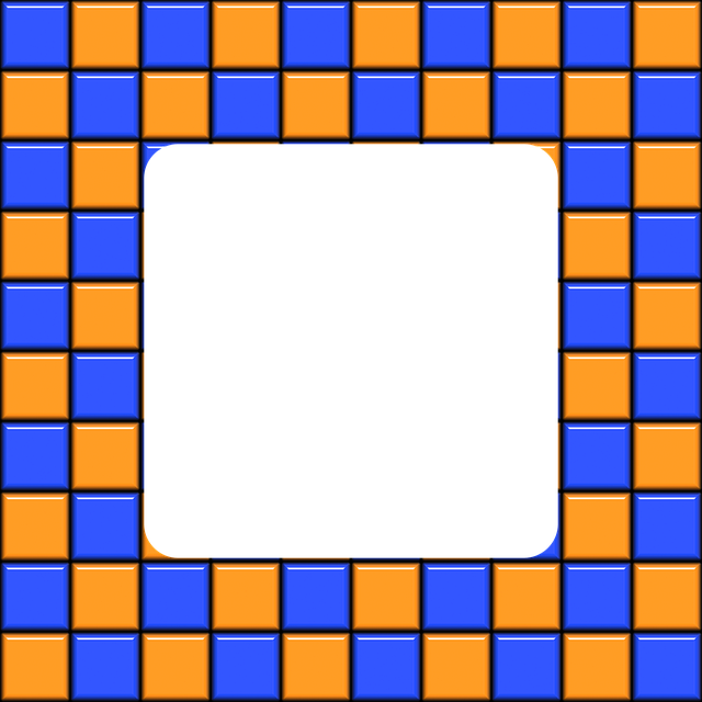 Free frame border square illustration