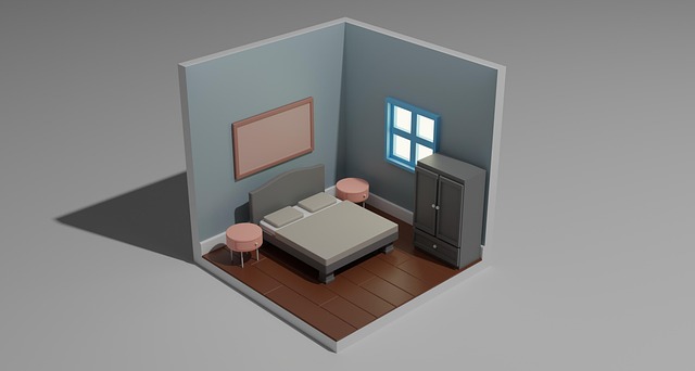Free Room Isometric illustration and picture