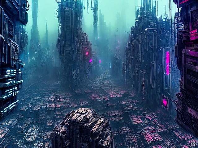 Free generated pollution end of the world illustration