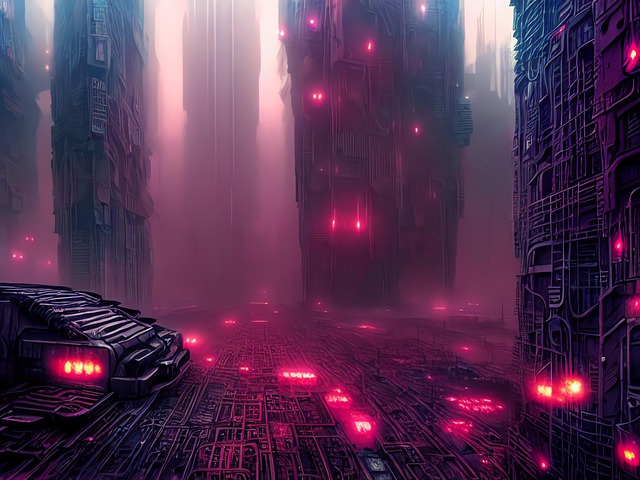 Free generated pollution end of the world illustration