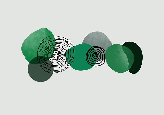 Download free HD stock image of Forms Circles Free forms circles boho illustration