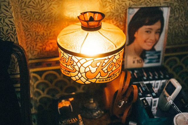 Free Retro Lamp photo and picture