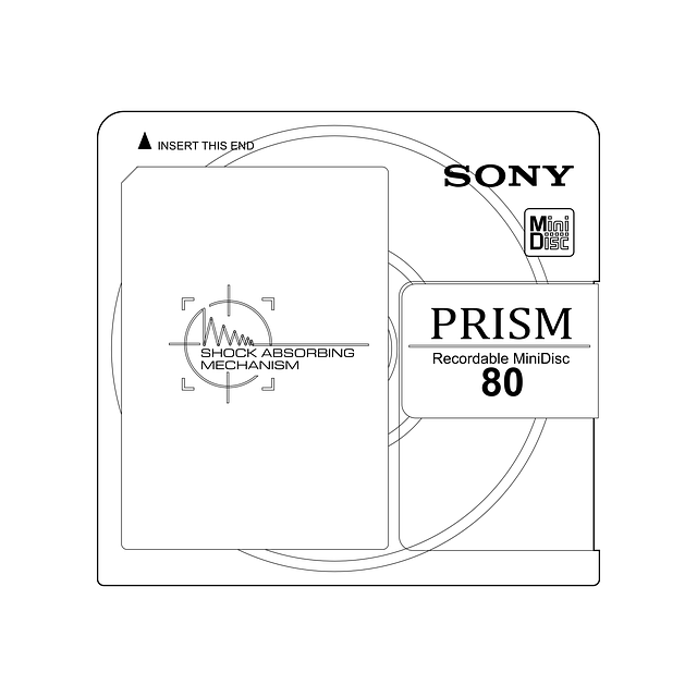 Free Minidisc Sony vector and picture