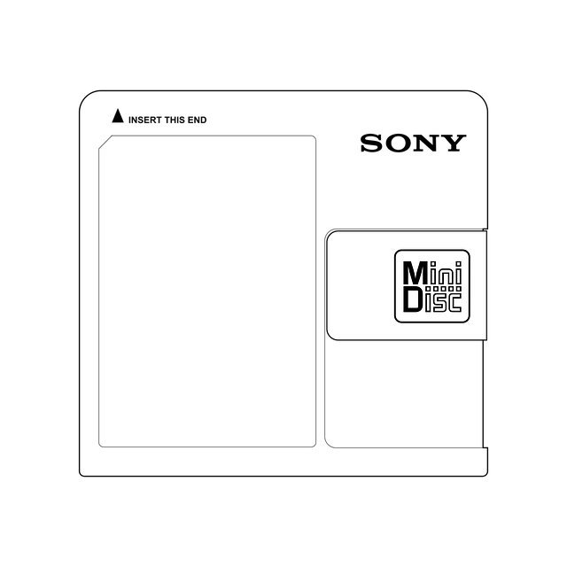 Minidisc Disque Minimum Côté Images vectorielles gratuites sur