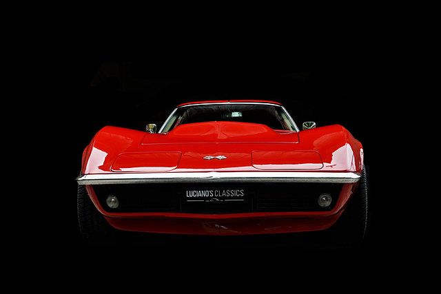 Download free HD stock image of Corvette Corvette C3 Free corvette corvette c3 antique car illustration