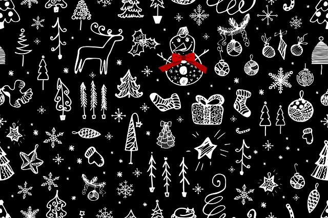 Download free HD stock image of Christmas Digital Paper Free christmas digital paper background illustration
