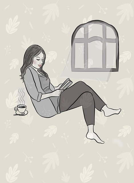 Free read book girl illustration