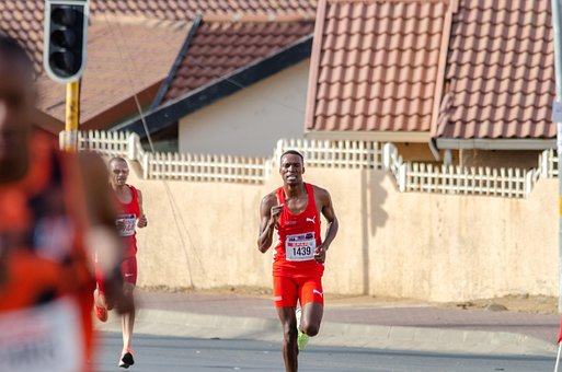 Maratón, Běžci, Sport, Běh, Muži