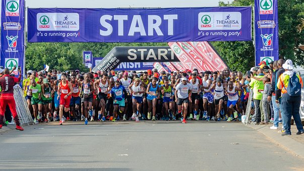 Maratón, Běžci, Sport, Běh, Zdatnost