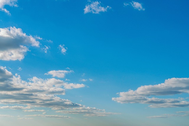 Lucht, Wolken, Zonsondergang, Zomer
