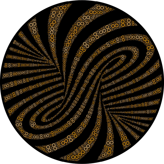 Free infinity swirl twisted illustration