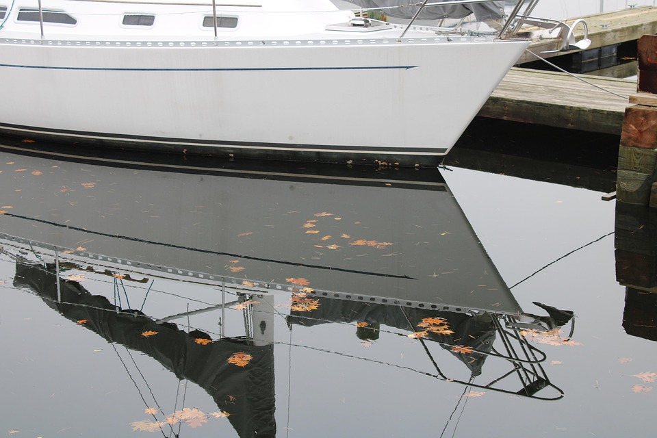 Boat Water Reflections Free photo on Pixabay