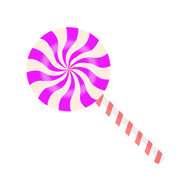 Free candy sweets food illustration