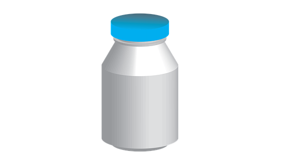 Container, Plastik, Medikamentenbehälter