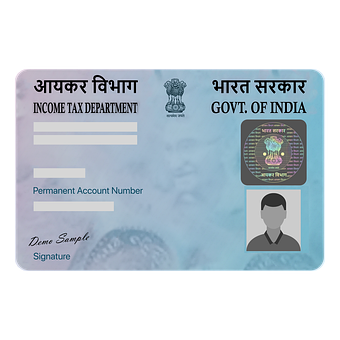 Free Pan Card India illustration and picture