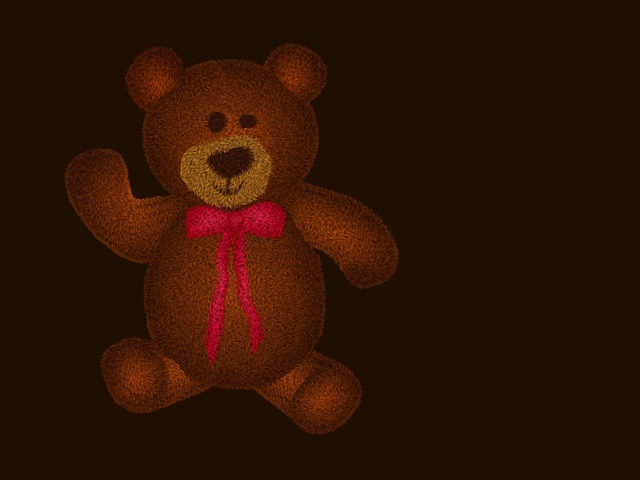 Free teddy bear toy brown bear illustration