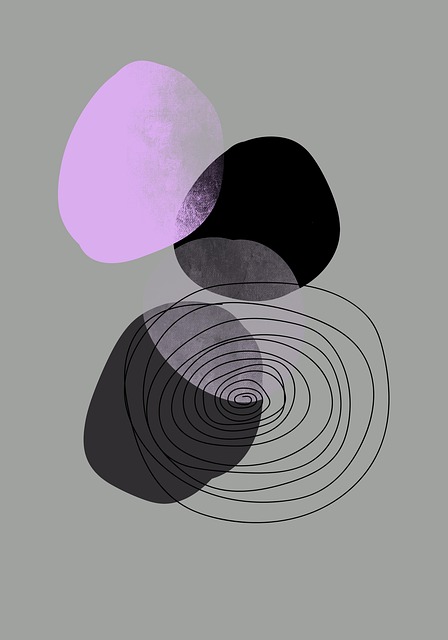 Download free HD stock image of Form Color Free form color boho illustration