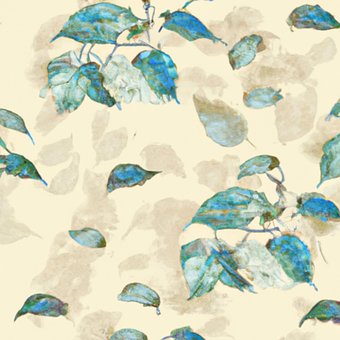 Aquarell, Blau, Grün, Beige, Nahtlos