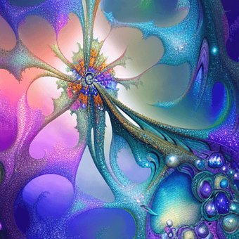 Fantasie, Aquarell, Raum, Malen, Bunt