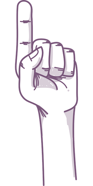 Finger, Hand, Nach Oben, Aufmerksamkeit