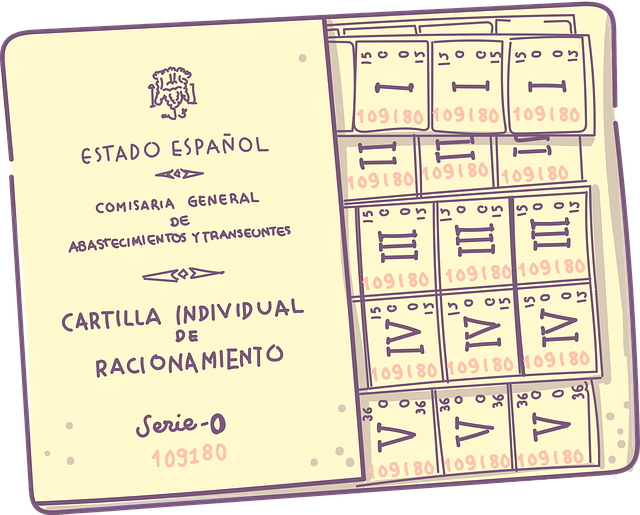 Free rationing primer spanish illustration