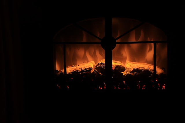 Kamin, Feuer, Gemütlich, Zusammen