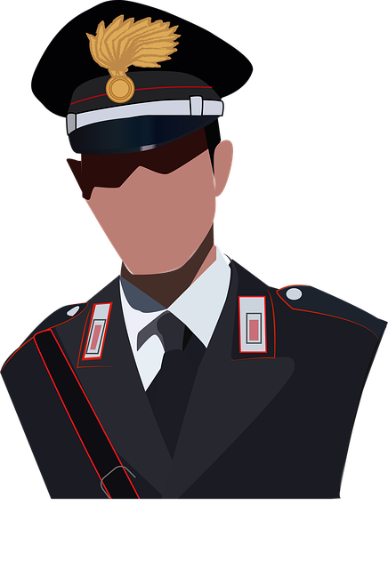Free policeman law enforcement uniform illustration