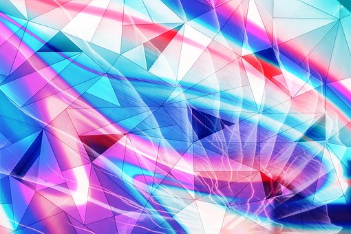 Dreiecke, Polygon, Geometrisch, Textur