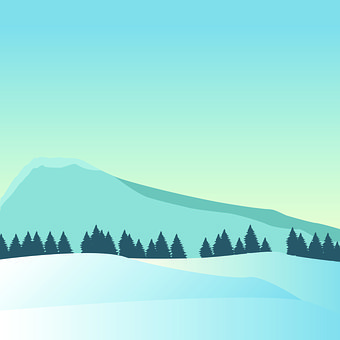 Snøfjell, Snø, Natur, Jul