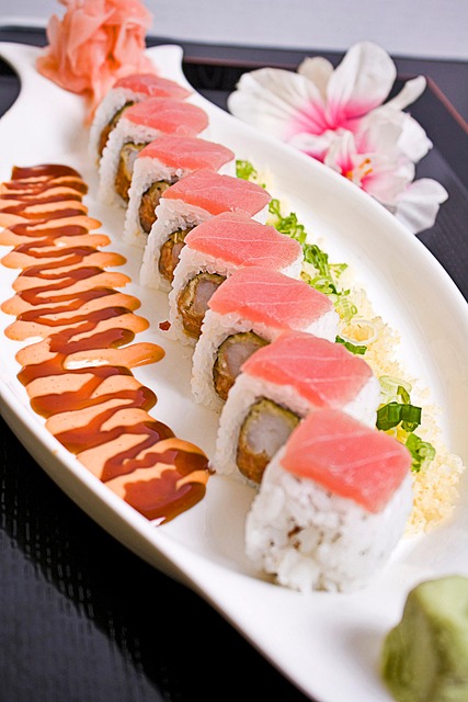 Sushi, Japonés, Comida, Rollos De Sushi