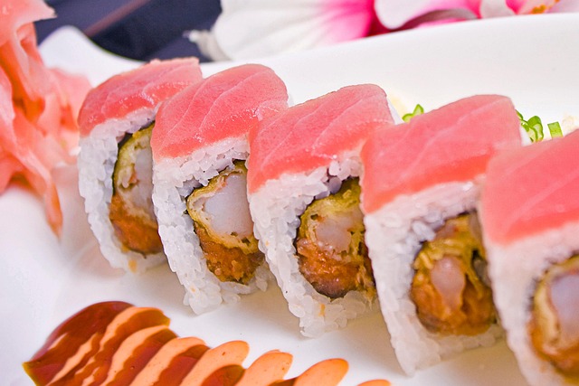 Sushi, Japonés, Comida, Rollos De Sushi