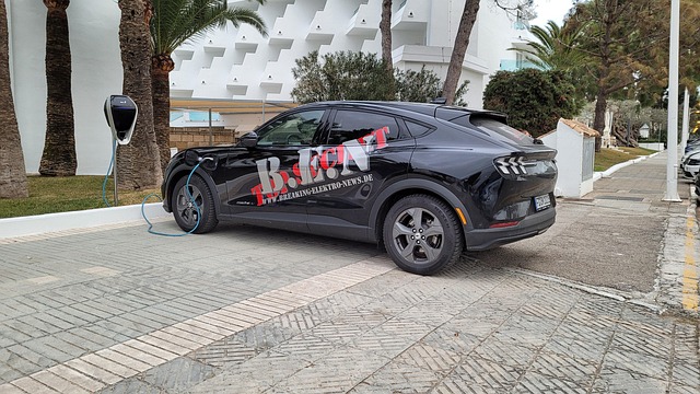 Free Electric Car Charging Station photo and picture