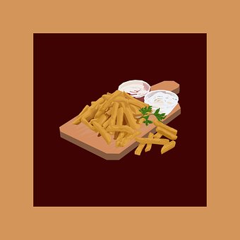 Kartoffeln, Braten, Lebensmittel