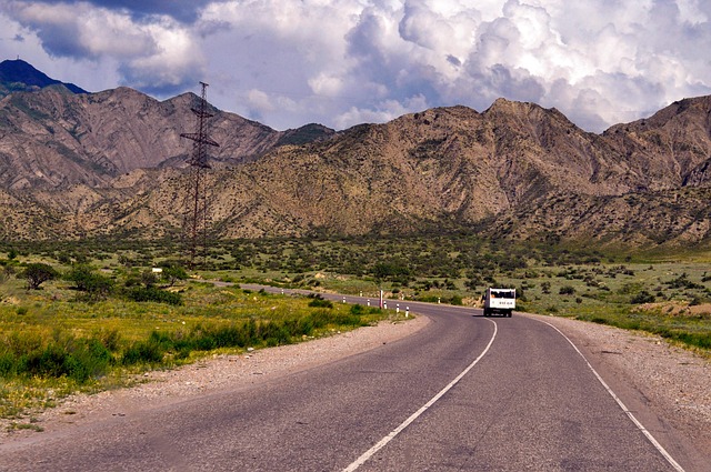 Free Kyrgyzstan Mountains photo and picture