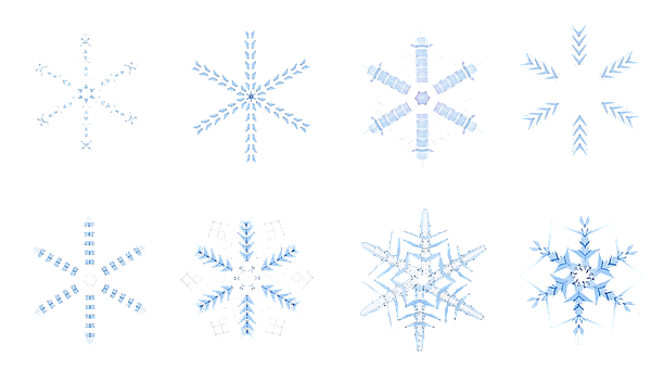 Free Snowflake Christmas illustration and picture