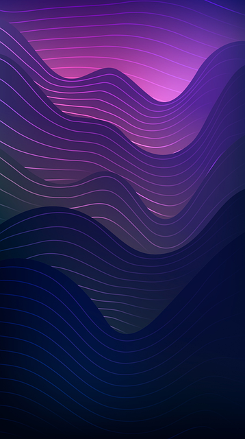 Free Waves Material illustration and picture