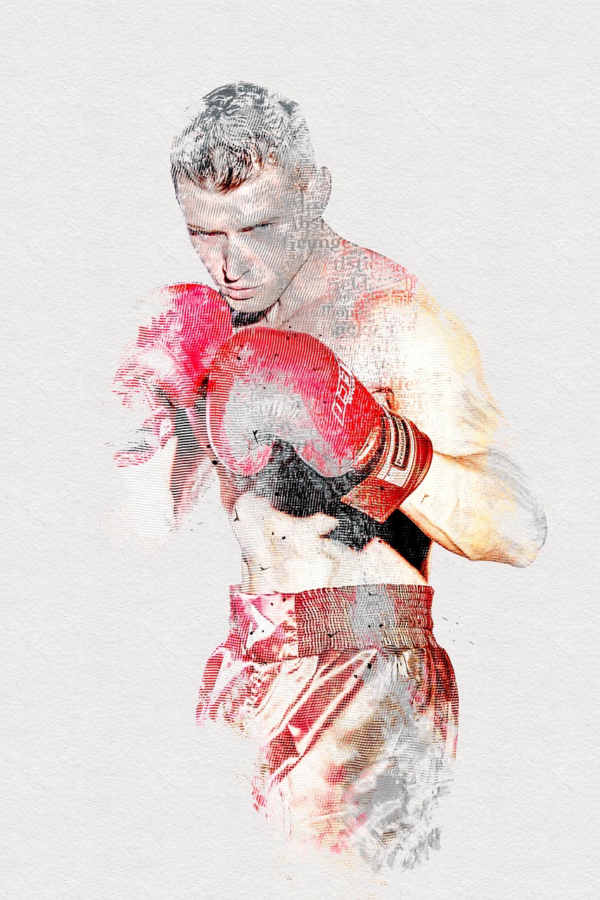 Download Boxing, Kickboxing, Model. RoyaltyFree Stock Illustration
