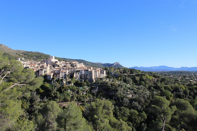 Free Town Perched Village photo and picture
