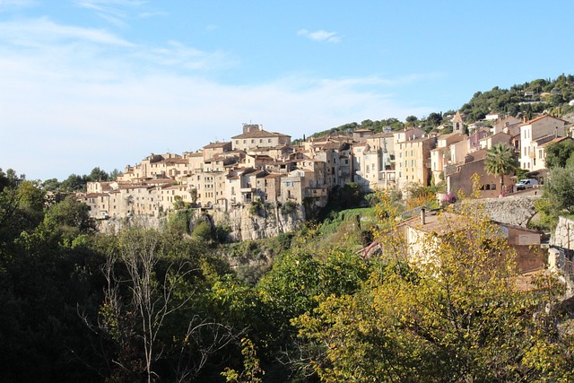Free Town Perched Village photo and picture