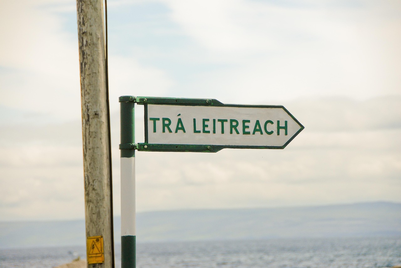 A rugged coastline representing Gaelic heritage
